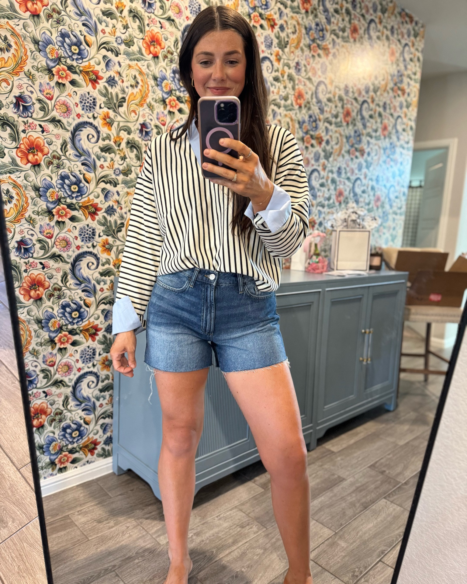 Loving these Jean shorts!

#LTKootd #LTKmomlife #LTKSaleAlert
