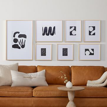 The Over-The-Sofa Classic Gallery Frames Set (Set of 7) | West Elm (US)
