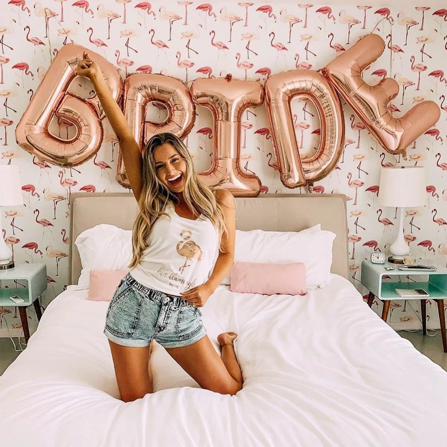 Jumbo 32" BRIDE Balloon Letter Kit | Stag & Hen