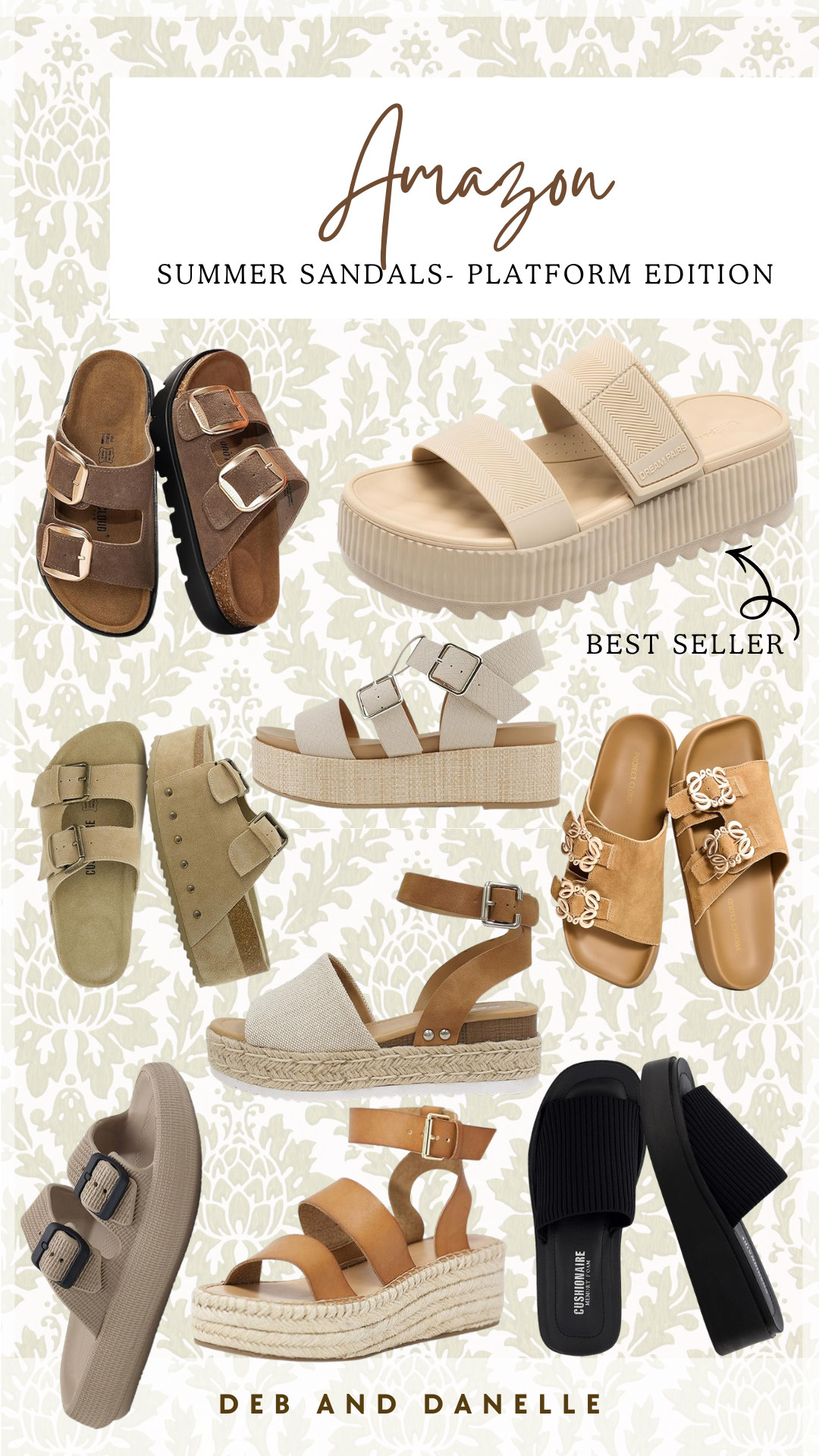 My go-to shoe for the Summer is a platform sandal. Here are some of my favorites from Amazon, including my newest ones from Dream Pairs.  

 #LTKSeasonal