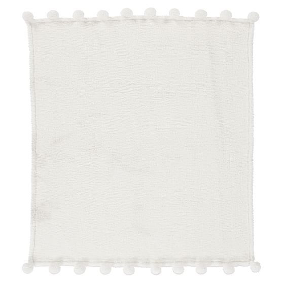Cozy Pom Recycled Sherpa Throw | Pottery Barn Teen