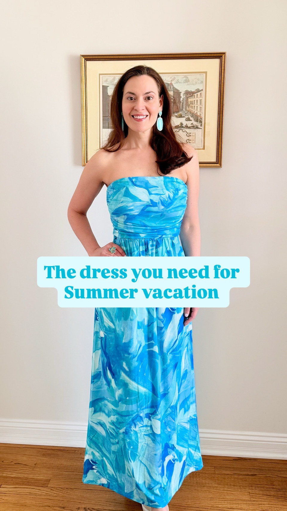vacation outfits beach - You’ll want to pack this strapless maxi dress on your next vacation. The material is lightweight and stretchy. The dress runs true to size and has pockets - wearing the small. It’s a perfect beach dress. It would also be cute for Summer parties such as pool parties, Summer wedding welcome receptions, or graduation parties. 

#LTKTravel #LTKSaleAlert