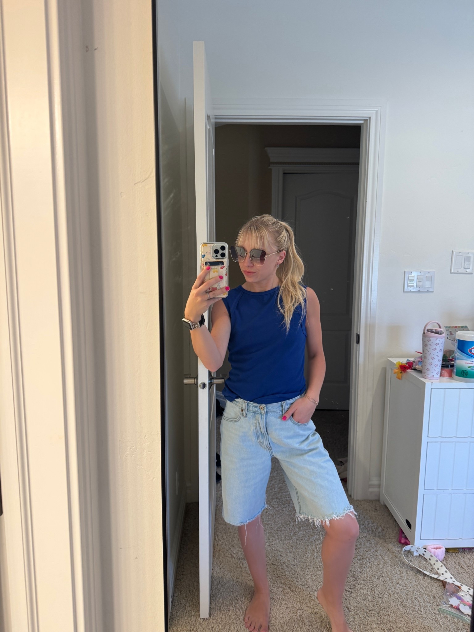 today feels like spring!!💙🤩 

#LTKmomlife #LTKootd