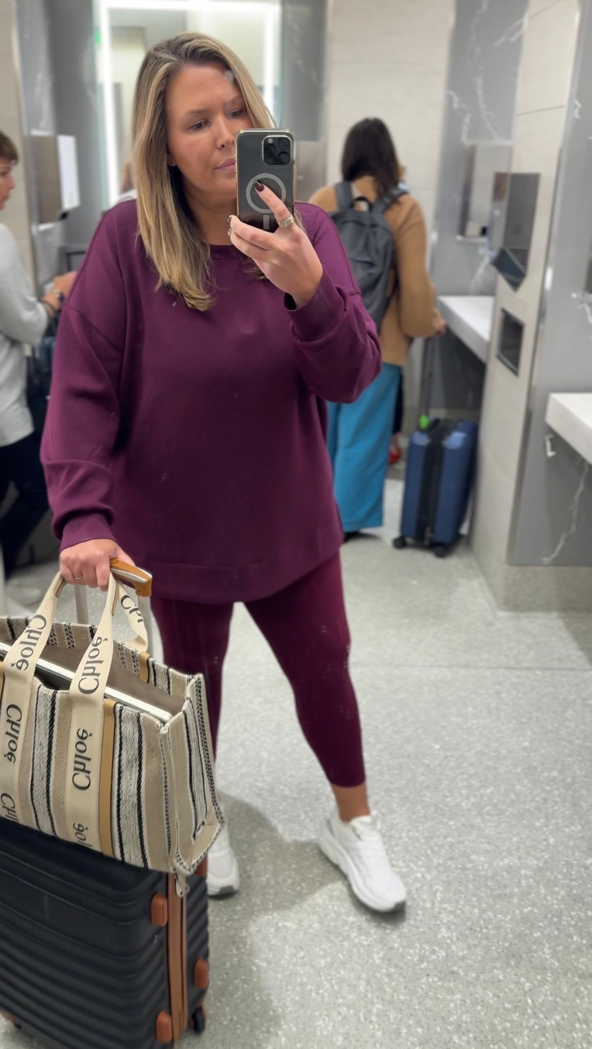 Wearing a 2X in leggings and 3X in top!

Plus size fashion, comfy casual, matching set, travel outfit, airport outfit, spanx finds

#LTKMidsize #LTKTravel #LTKPlusSize