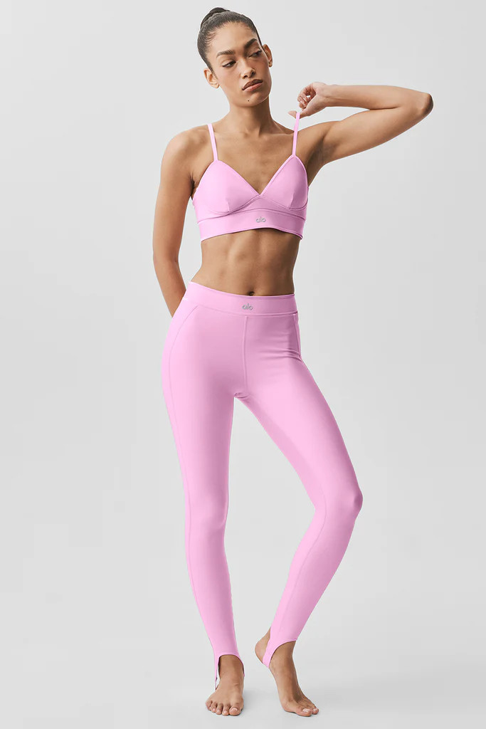 Airlift High-Waist Love Language Stirrup Legging | Alo Yoga (US)