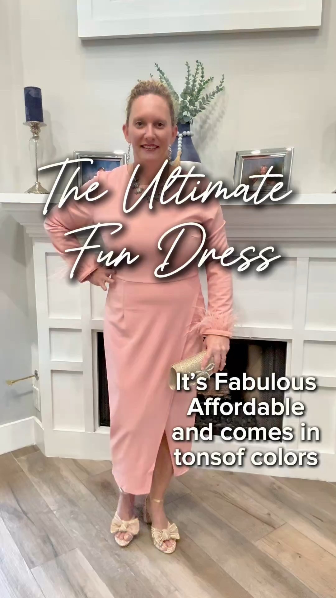 This dress is So Much Fun!

This is the Ultimate dress for a Spring wedding guest, an Easter dress, a vacation dress, or just a fabulous Spring Dress to keep in your closet for any occasion. 

With the feather detail on the wrists (which are removable), and it comes in 6 colors and it’s currently on sale for $19.99. However, it looks like a million bucks!

The heals and purse are also Amazon finds! Click here to see the links to all items!

#LTKTravel #LTKSaleAlert #LTKFindsUnder50