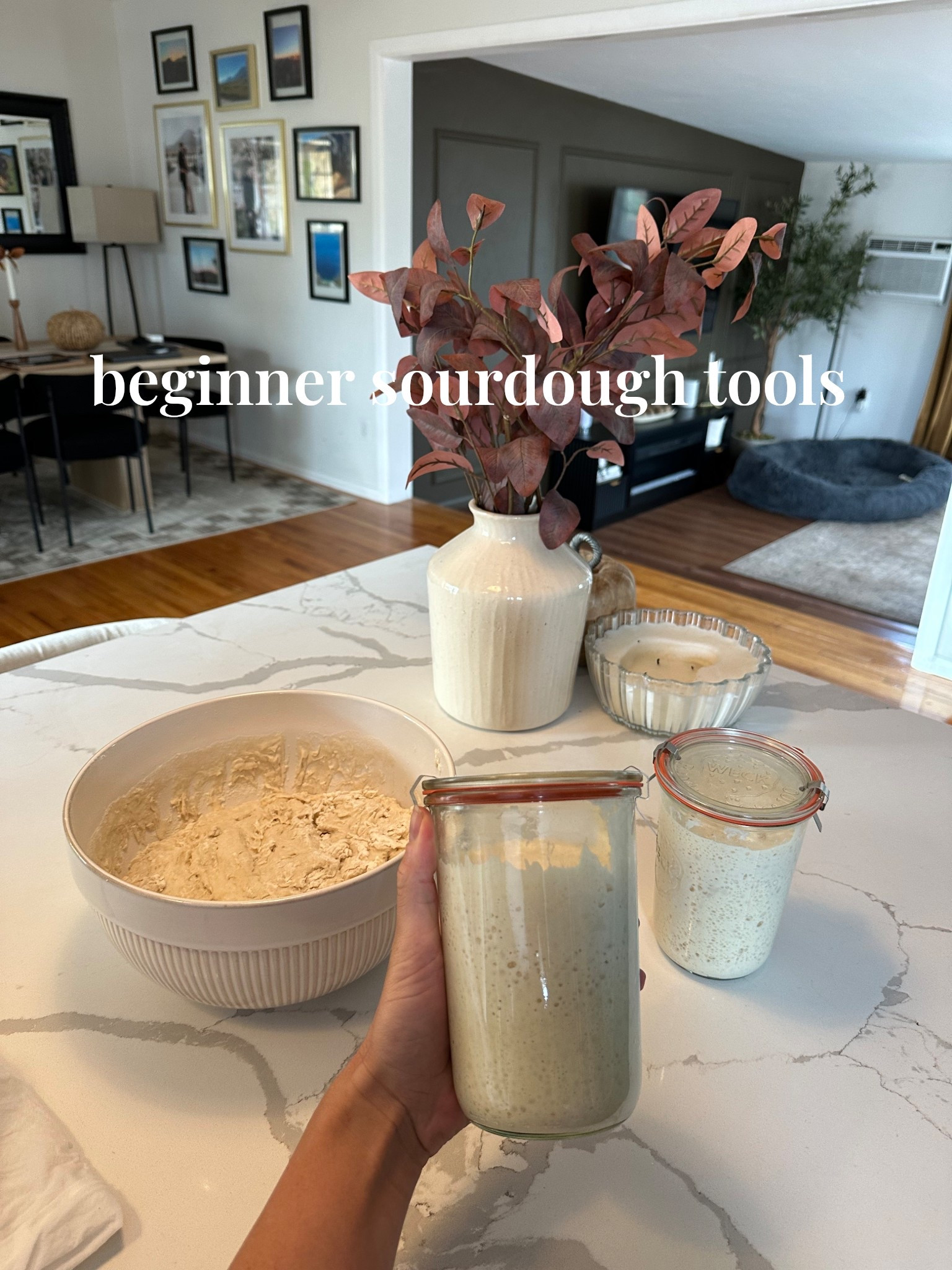 I am still a novice at sourdough making but these are the only tools you need! the weck jars are my favorite, they can be used for just about anything  

#LTKHome