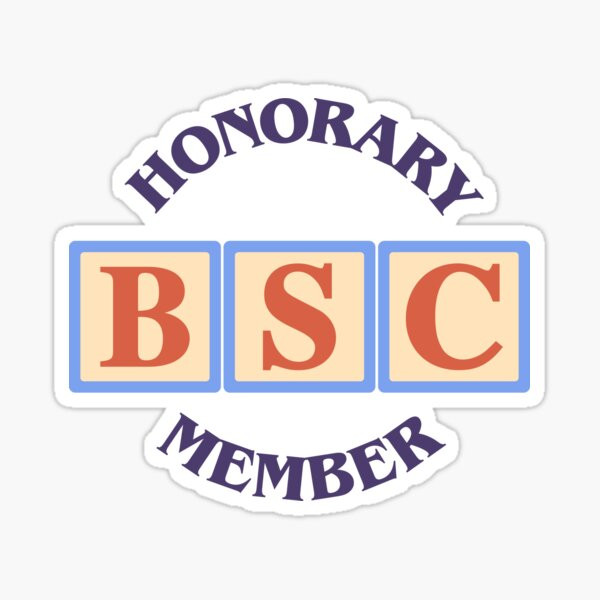 "Babysitters Club Honorary Member " Sticker for Sale by thebookofrust | Redbubble (US)