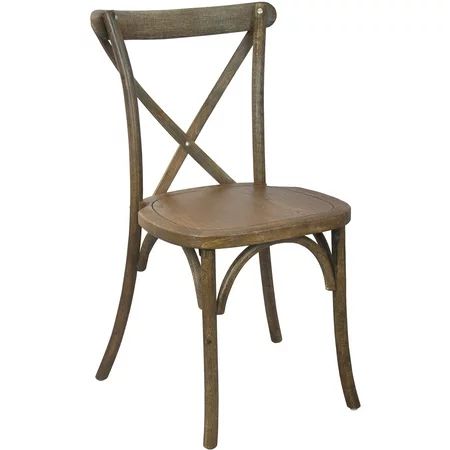 Advantage Series Wooden X-back Chair, Multiple Finishes | Walmart (US)
