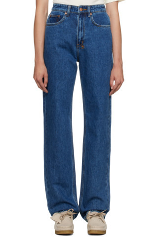 Blue Playback Jeans | SSENSE