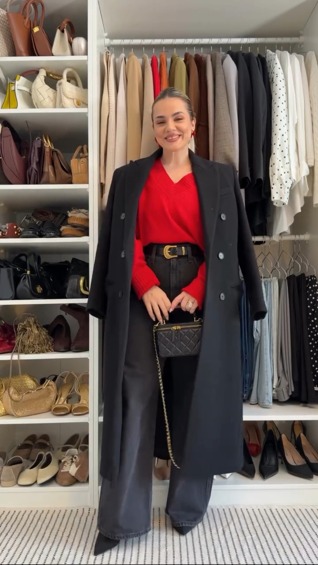 #GRWM ❤️ Simple office look with jeans ✨ 



#365daysofoutfits

#LTKgrwm #LTKWorkwear #LTKootd