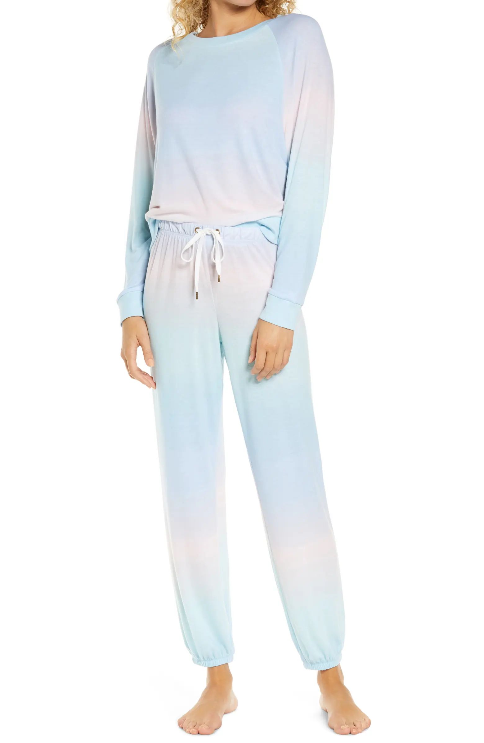 Star Seeker Brushed Jersey Pajamas | Nordstrom