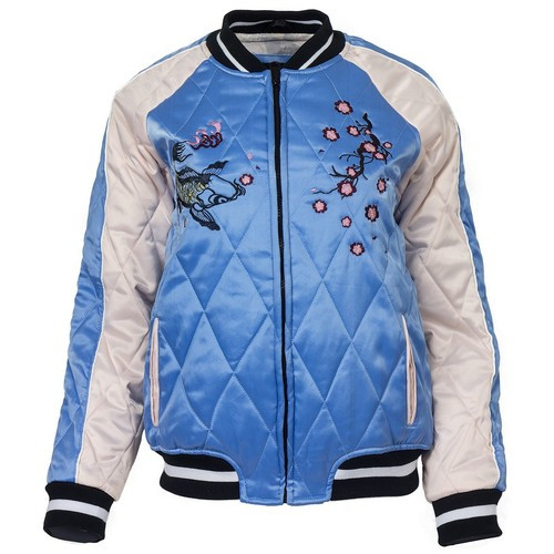 Rock Angel Damen Jacke Übergangsjacke Blouson Floral- und Animal Bestickungen   | eBay | eBay DE