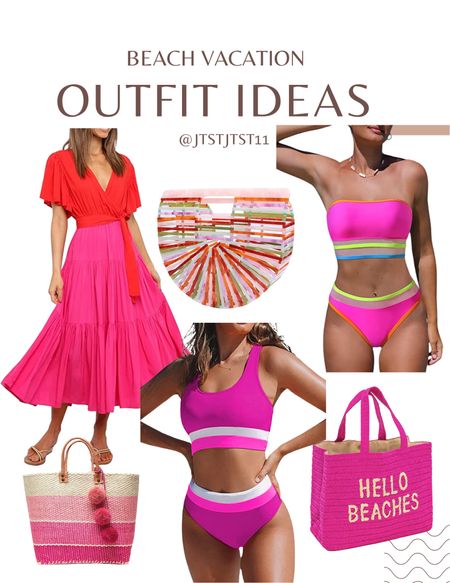 Amazon spring summer beach vacation ideas 

Maxi dress, bikini




#LTKtravel #LTKshoecrush #LTKswim