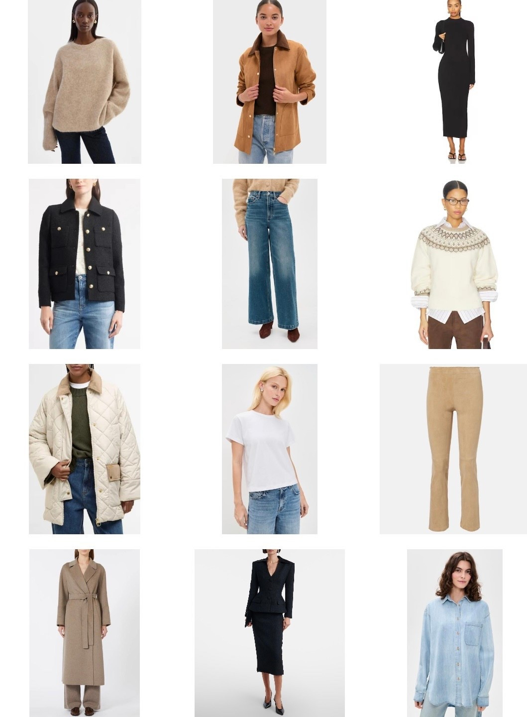 Currently coveting, spring outfits, winter outfits, classic wardrobe. 

#LTKootd #LTKSeasonal #LTKSaleAlert