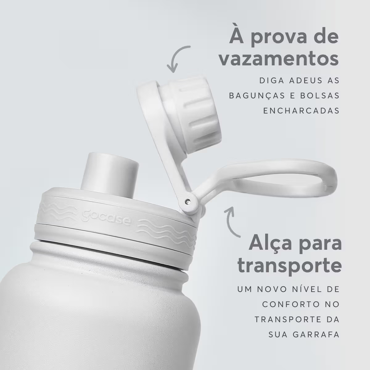 Garrafa Térmica Fresh + Ebook - Borboletas com Aquarela | Gocase (BR)