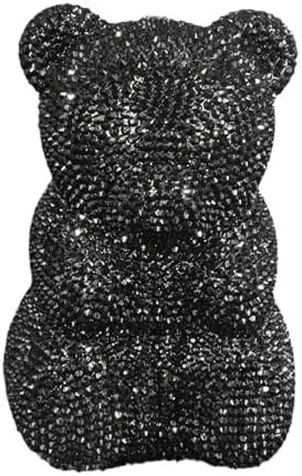 Mini Bear Rhinestone Clutch Purses for Women Evening,Hardcase Animal Clutch Purse,Novelty Crystal... | Amazon (US)