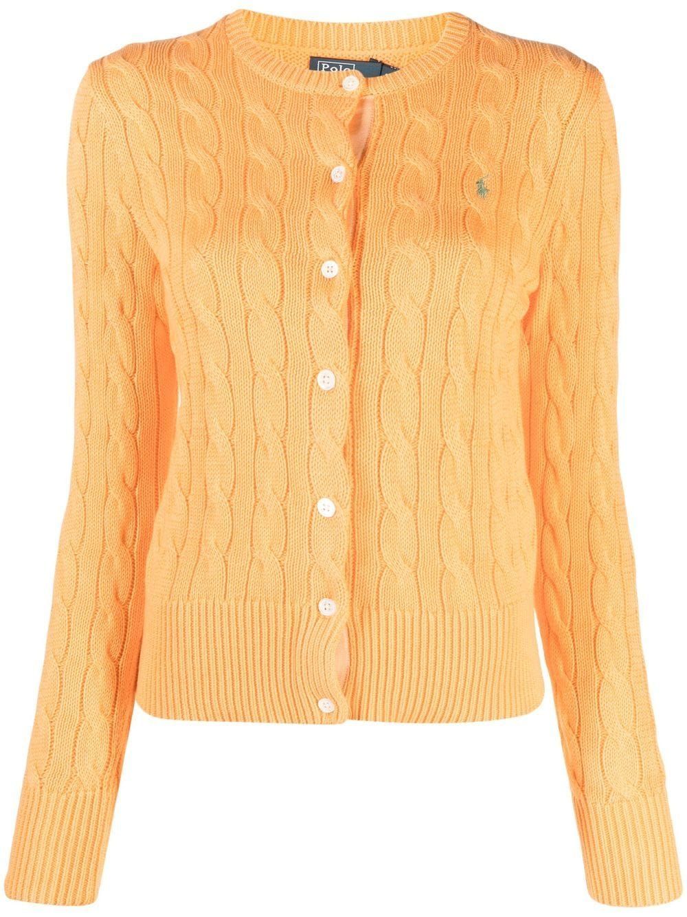 Polo Ralph Lauren Polo Pony cable-knit Cardigan - Farfetch | Farfetch Global