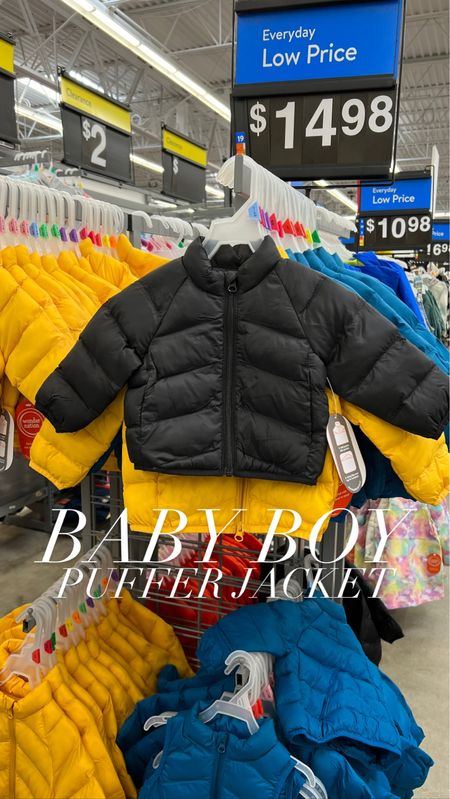 Baby boy puffer jacket #walmartfinds @walmart


#LTKunder50 #LTKbaby #LTKkids