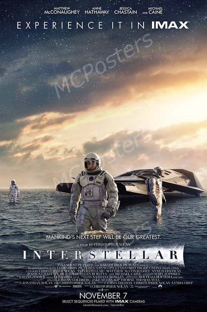 MCPosters Interstellar Christopher Nolan GLOSSY FINISH Movie Poster - MCP233 (24" x 36" (61cm x 9... | Amazon (US)
