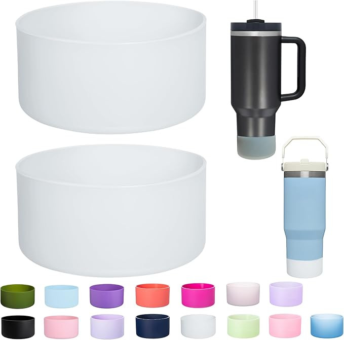 LONPARRY 2-Pack Silicone Boot for Stanley 40 30 oz Quencher Adventure Tumbler, Bottom Boot for St... | Amazon (US)