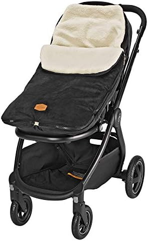 JJ Cole Bundle Me - Original, Toddler Bunting Bag, Baby Stroller & Baby Car Seat Cover, Black | Amazon (US)