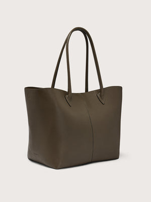 Loene Leather Tote Bag | Varley US, Bordo / One Size | Varley US