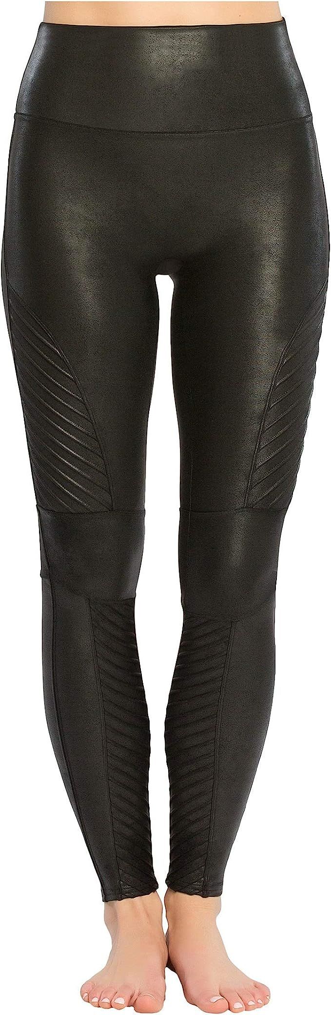 SPANX Leggings for Women Faux Leather Leggings (Regular and Plus Sizes) | Amazon (US)