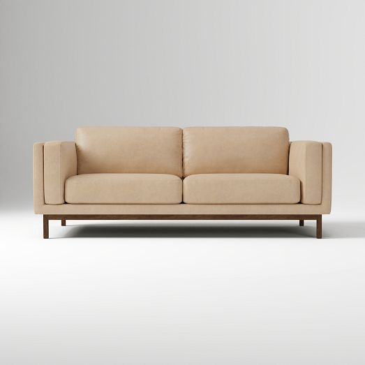 Dekalb Leather Sofa (85") | West Elm (US)