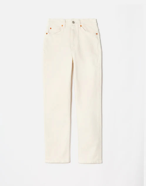 Comfort Stretch 70s Straight - Vintage White | RE/DONE