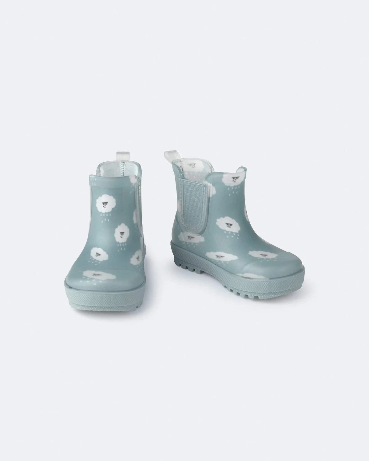 Kid Rainboots in Rain Cloud Print - Pale Blue - Otter Avenue | Carter's | Carter's Inc