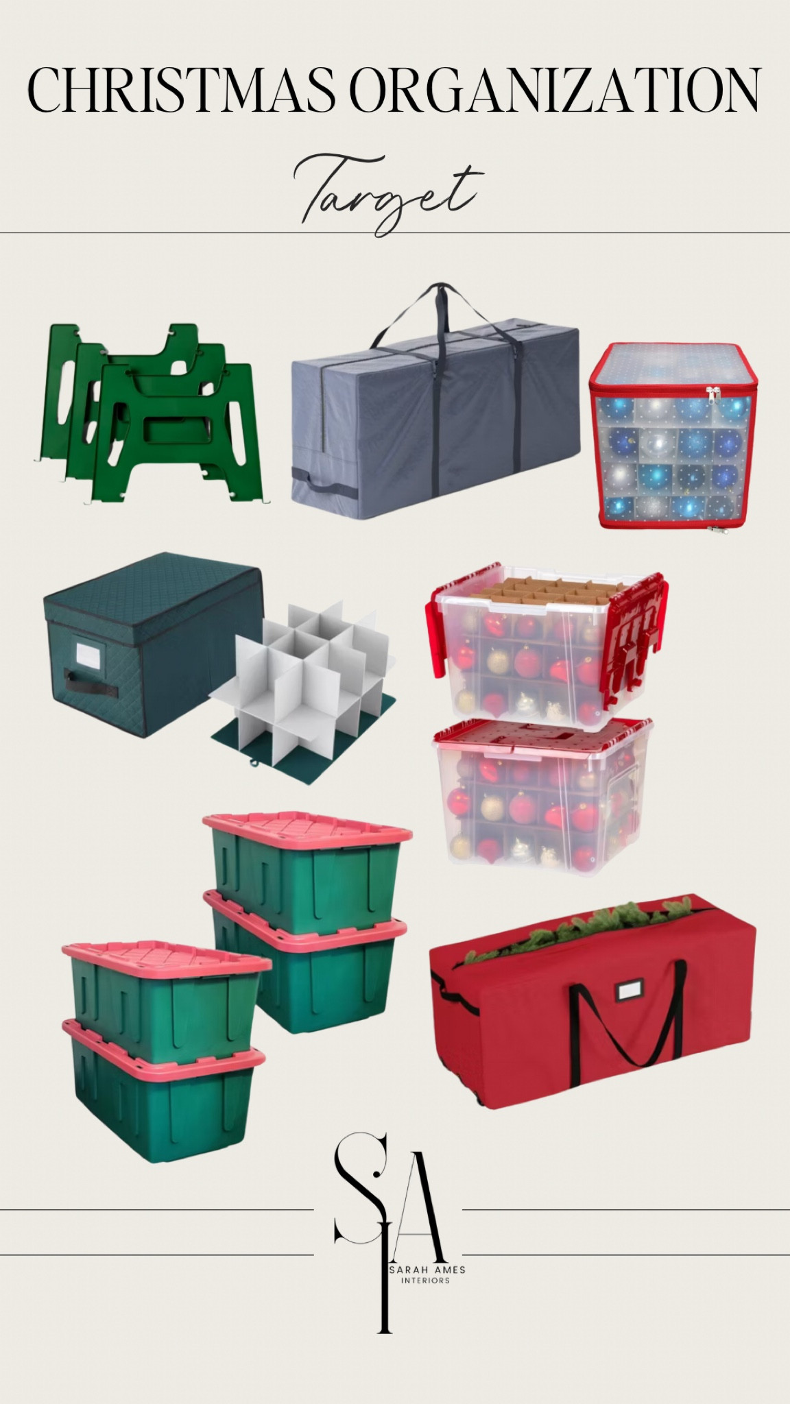 Organized Christmas decor made easy with Target!

#LTKSeasonal #LTKHoliday #LTKHome