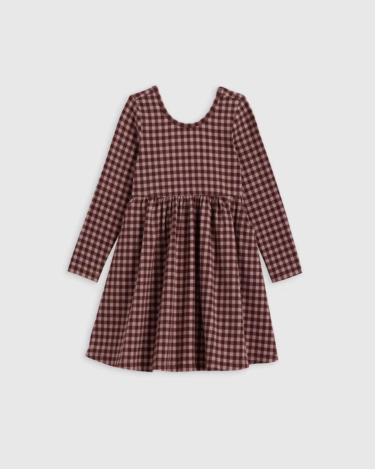 Organic Cotton Long Sleeve Skater Dress | Quince