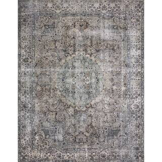 LOLOI II Layla Taupe/Stone 5 ft. x 7 ft. 6 in. Traditional 100% Polyester Area Rug LAYLLAY-06TASN... | The Home Depot