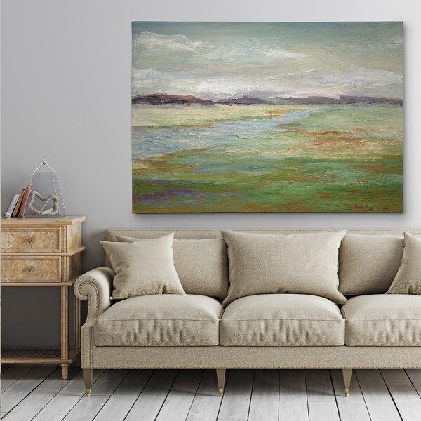Meadow Stream II - Gallery Wrapped Canvas | Bed Bath & Beyond