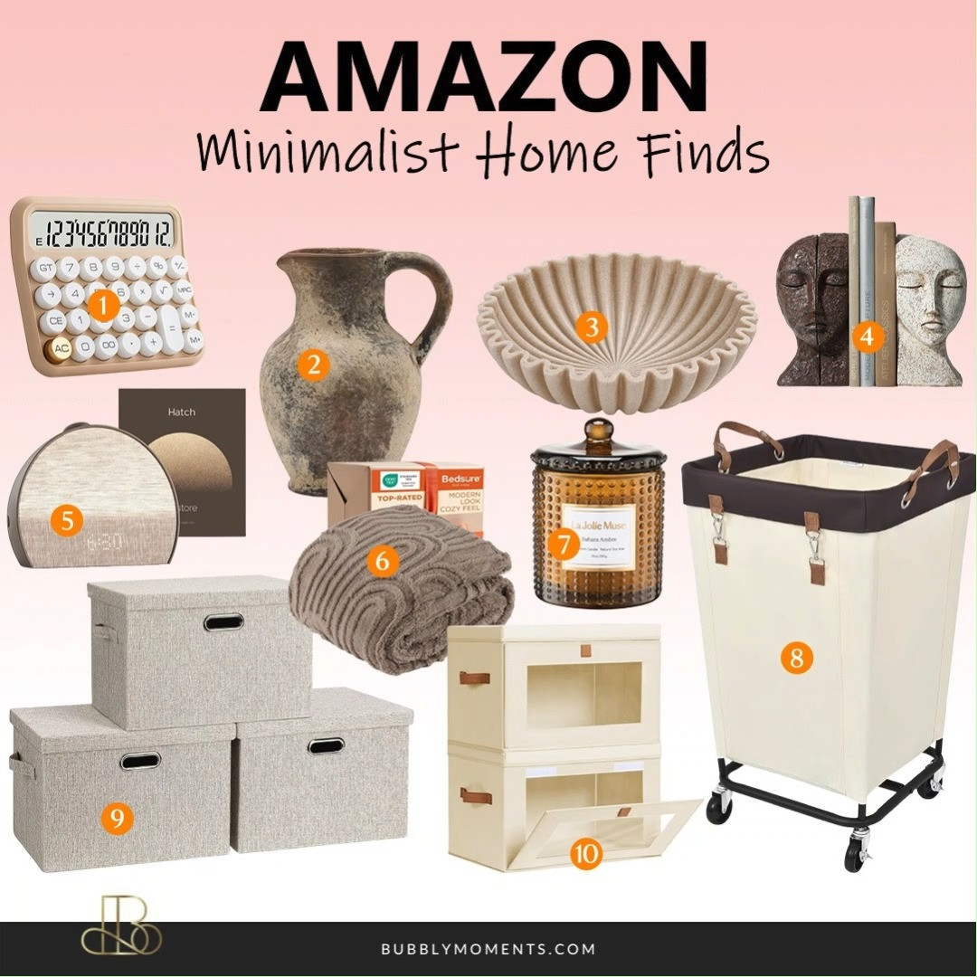 Simple, clean, and stylish home finds from Amazon 🤍 Perfect for adding a cozy and organized touch to any space. These minimalist pieces are easy to mix with your existing decor and are great for refreshing your home without making it feel too busy.
From everyday essentials to cute decor, these finds are both useful and beautiful. ✨ Save this for your next home refresh and check out these Amazon finds for more inspiration! 🏡
#LTKHome #LTKStyle #LTKFinds #MinimalistHome #HomeFinds #AmazonFinds #AmazonHome #HomeDecor #HomeInspo #HomeEssentials #CozyHome #MinimalistDecor #SimpleLiving #HomeStyle #HomeOrganization #HomeMustHaves #AmazonMustHaves #ShopAmazon 

 