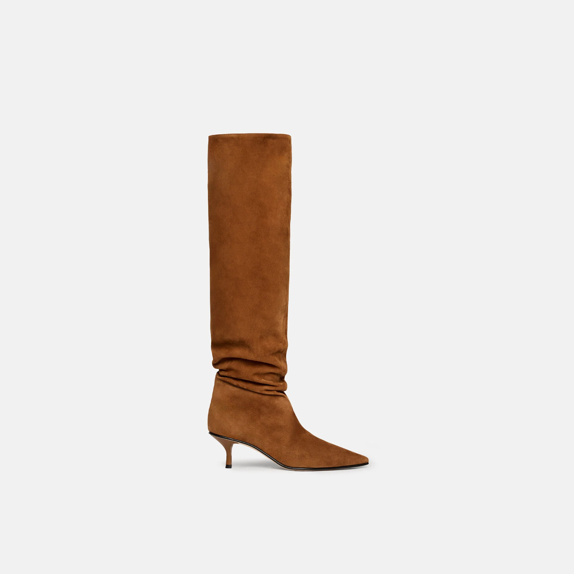 Barbara Tobacco Suede | Scarosso