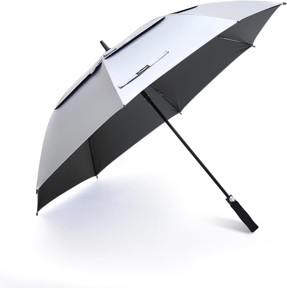 68/62/54/47 Uv Protection Golf Umbrella For Sun Protection With Large Windproof Vented Double Can... | Amazon (US)