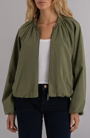 Lainey Ruched Bomber Jacket | Nordstrom