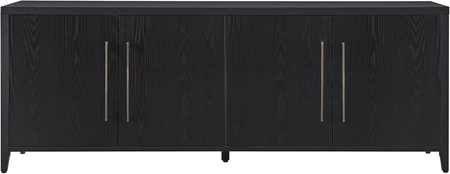 Henn&Hart Jasper TV Stand, 68" Wide, Black | Amazon (US)