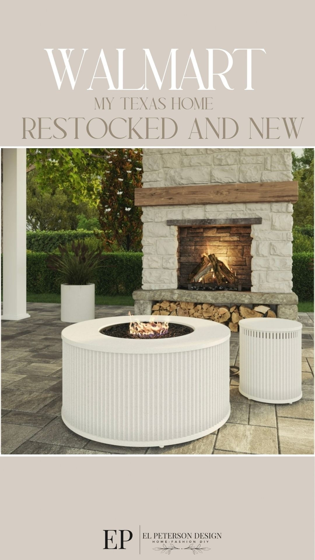 Walmart
My Texas home
New and restocked
Fire pit

#LTKHome