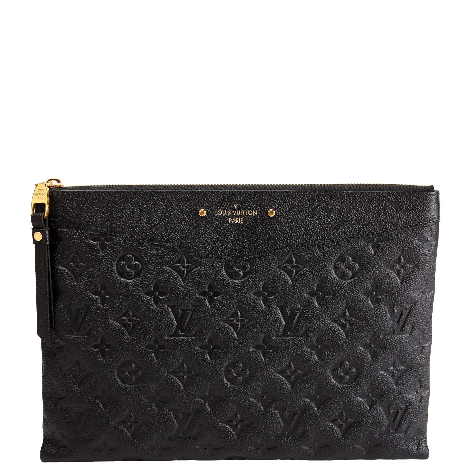 Daily Pouch Empreinte Black | Keeks Designer Handbags