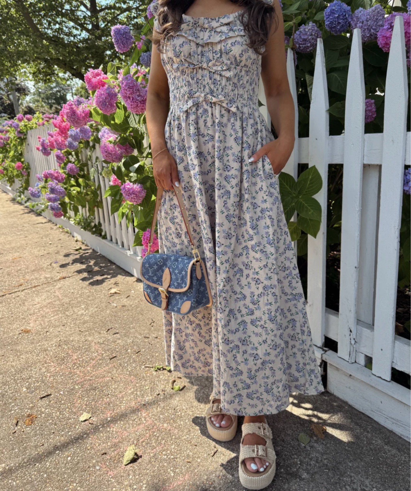 Elegance with a flair 🌸✨ This coquette-inspired floral dress is all about dreamy details, graceful movement, and timeless romantic charm to wear around the town or seaside dinners. 

#LTKStyleTip #LTKParties #LTKBeauty