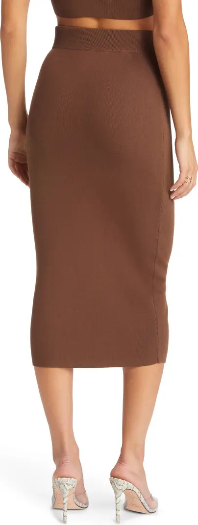 Open Edit Knit Midi Skirt | Nordstrom | Nordstrom