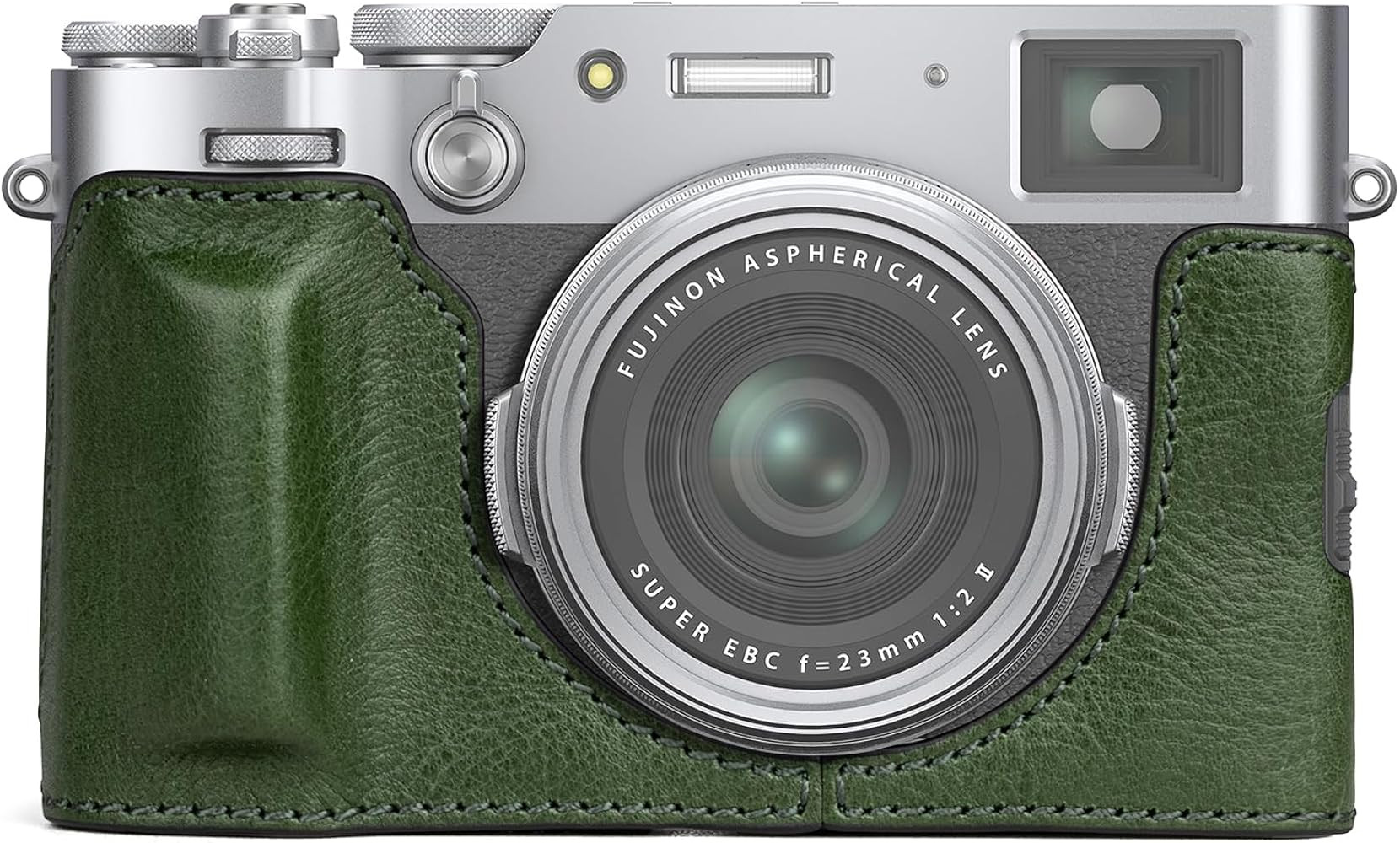 MUZIRI KINOKOO Fuji X100VI Case, Genuine Leather Protective Half Case Compatible for Fujifilm X10... | Amazon (US)