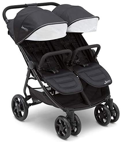 Jeep Destination Ultralight Side x Side Double Stroller, Midnight | Amazon (US)