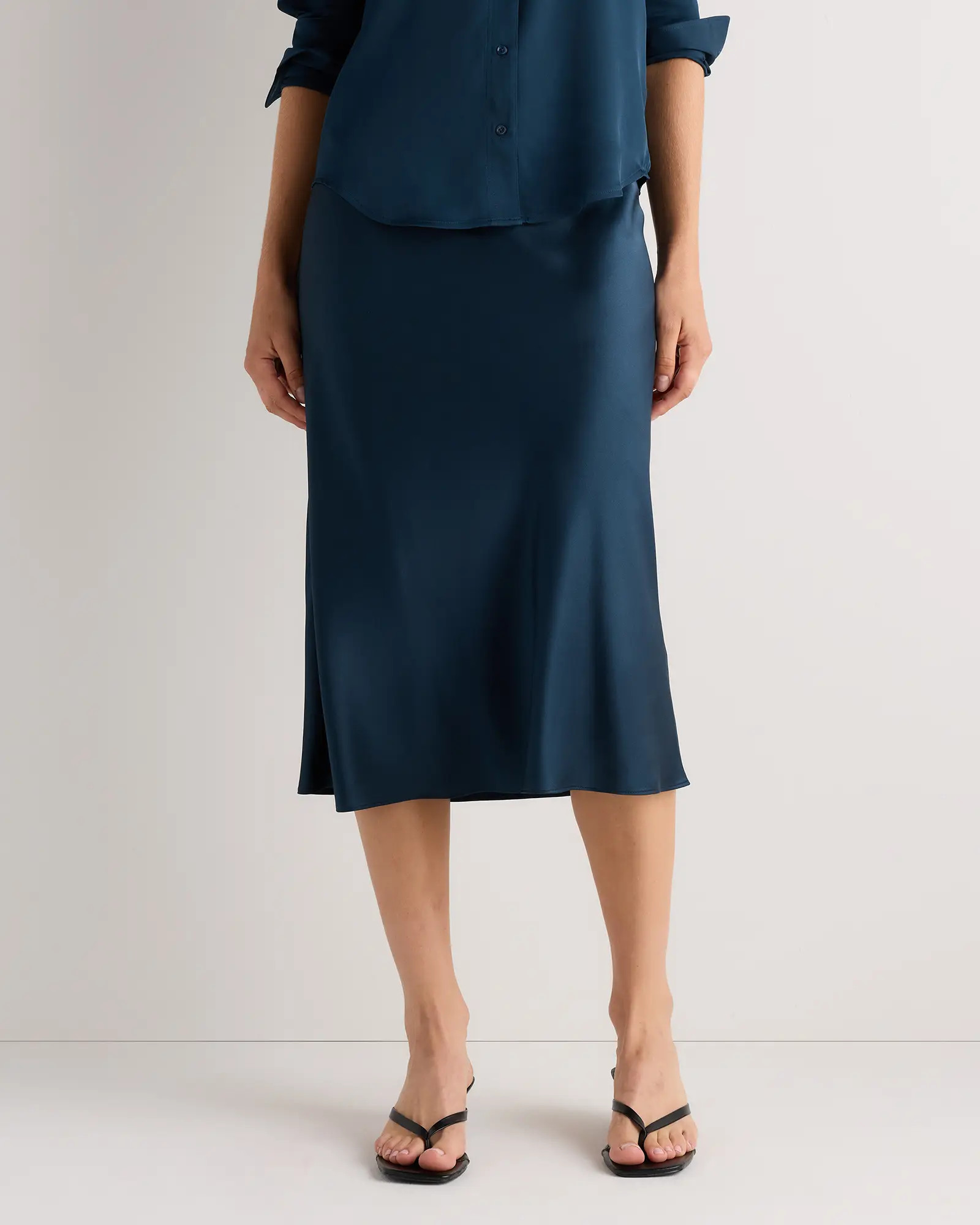 100% Washable Silk Skirt | Quince