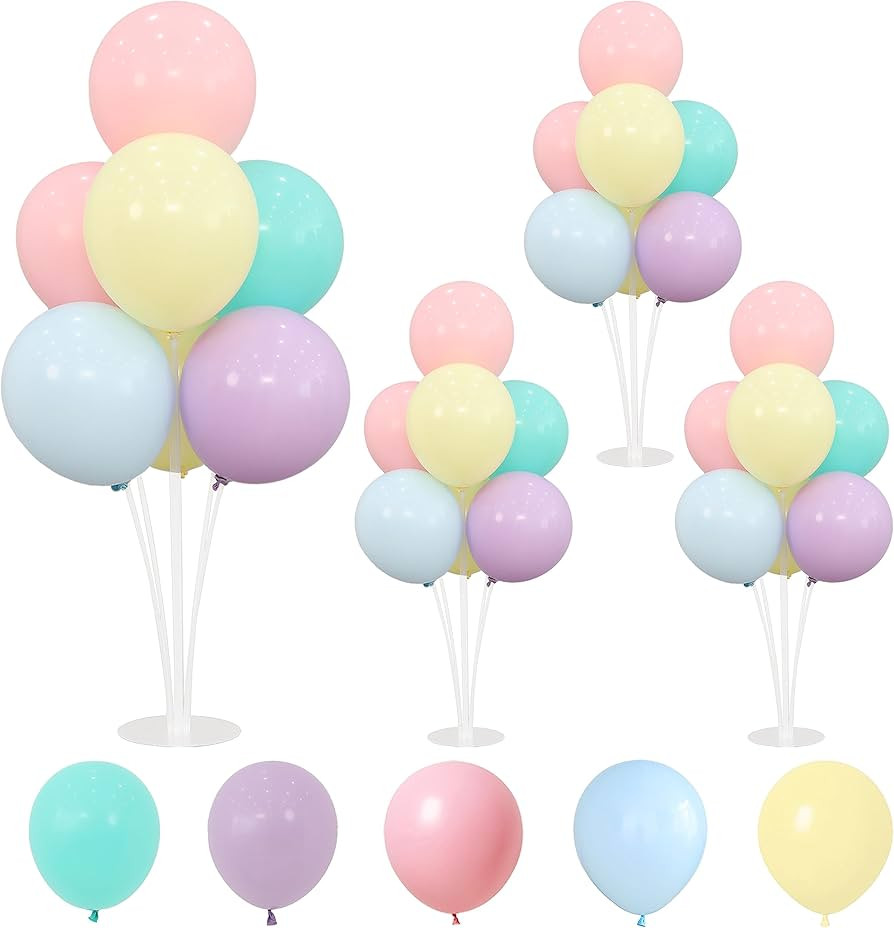 Balloon Stand Kit For Table Centerpieces Pastel Balloons Holder Baby Shower Birthday Party Decora... | Amazon (US)