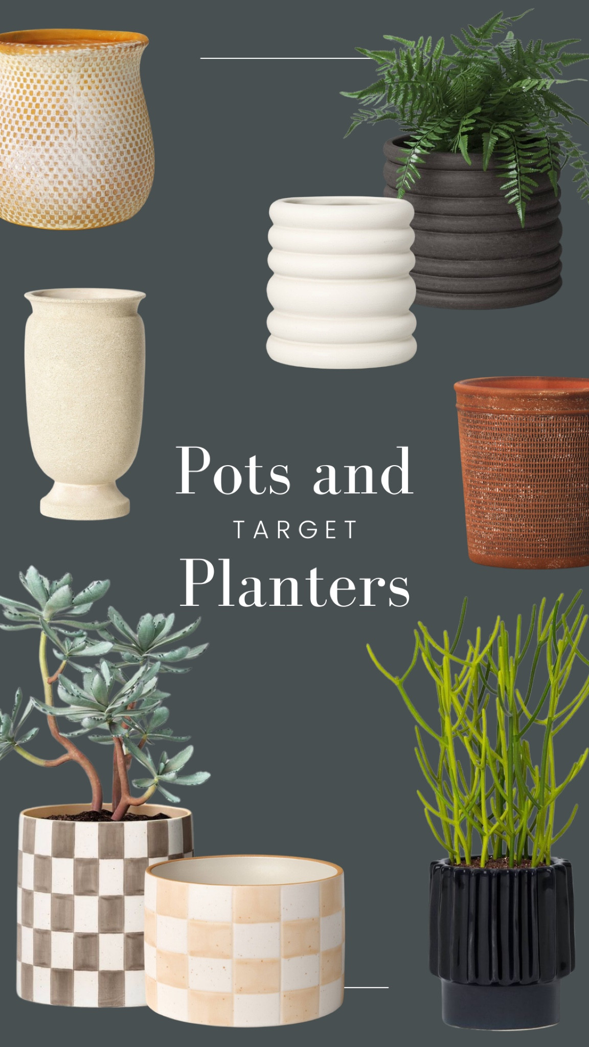 antique planter, ribbed planter, outdoor planter, patio decor, ceramic planter, terracotta pot, checkered planter, target home, target find, target home, pots, planter, pedestal planter, pedestal pot, modern planter

#LTKhome #LTKfindsunder50 #LTKSeasonal