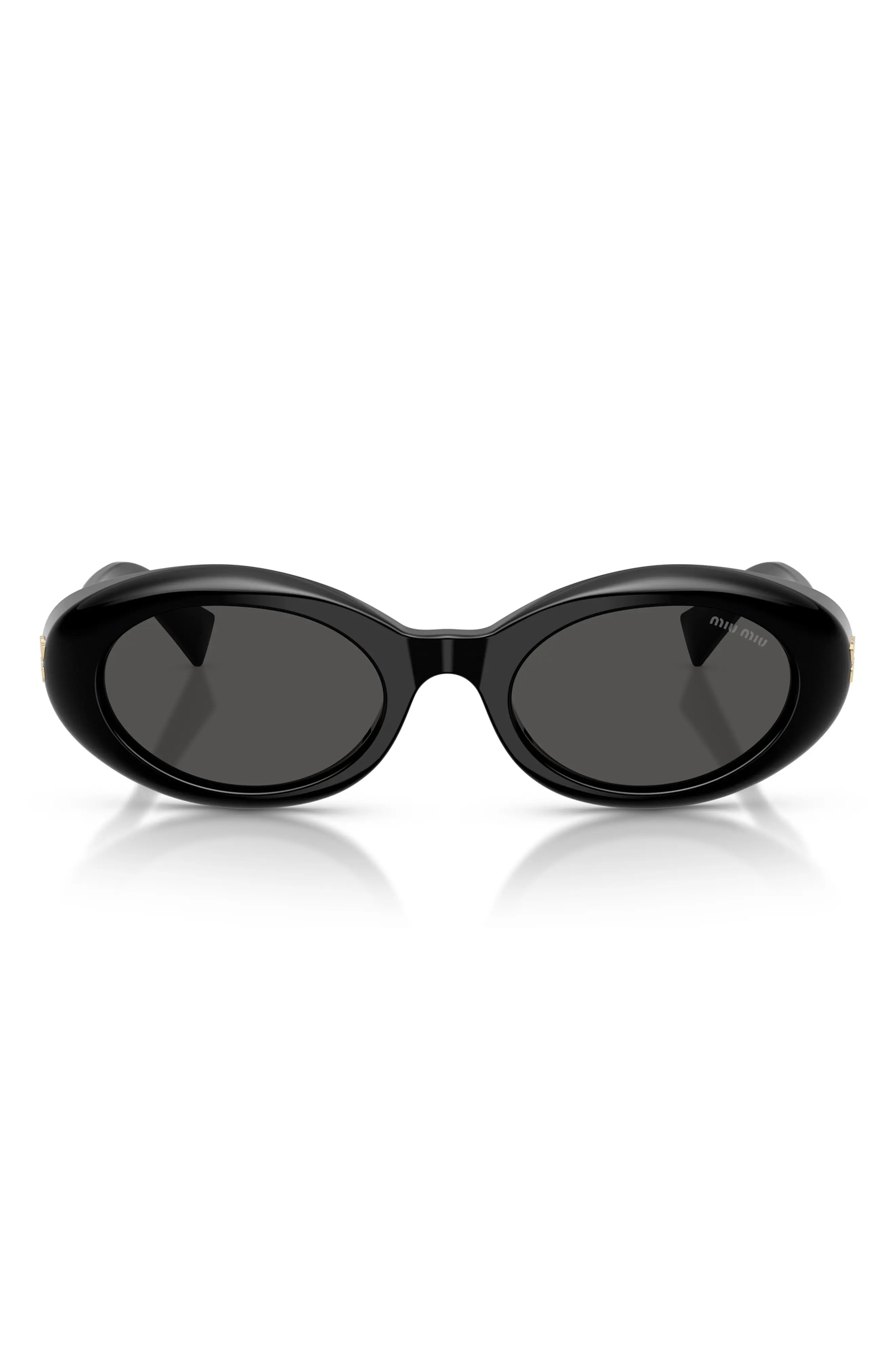 Miu Miu 52mm Oval Sunglasses (Women) | Nordstrom | Nordstrom